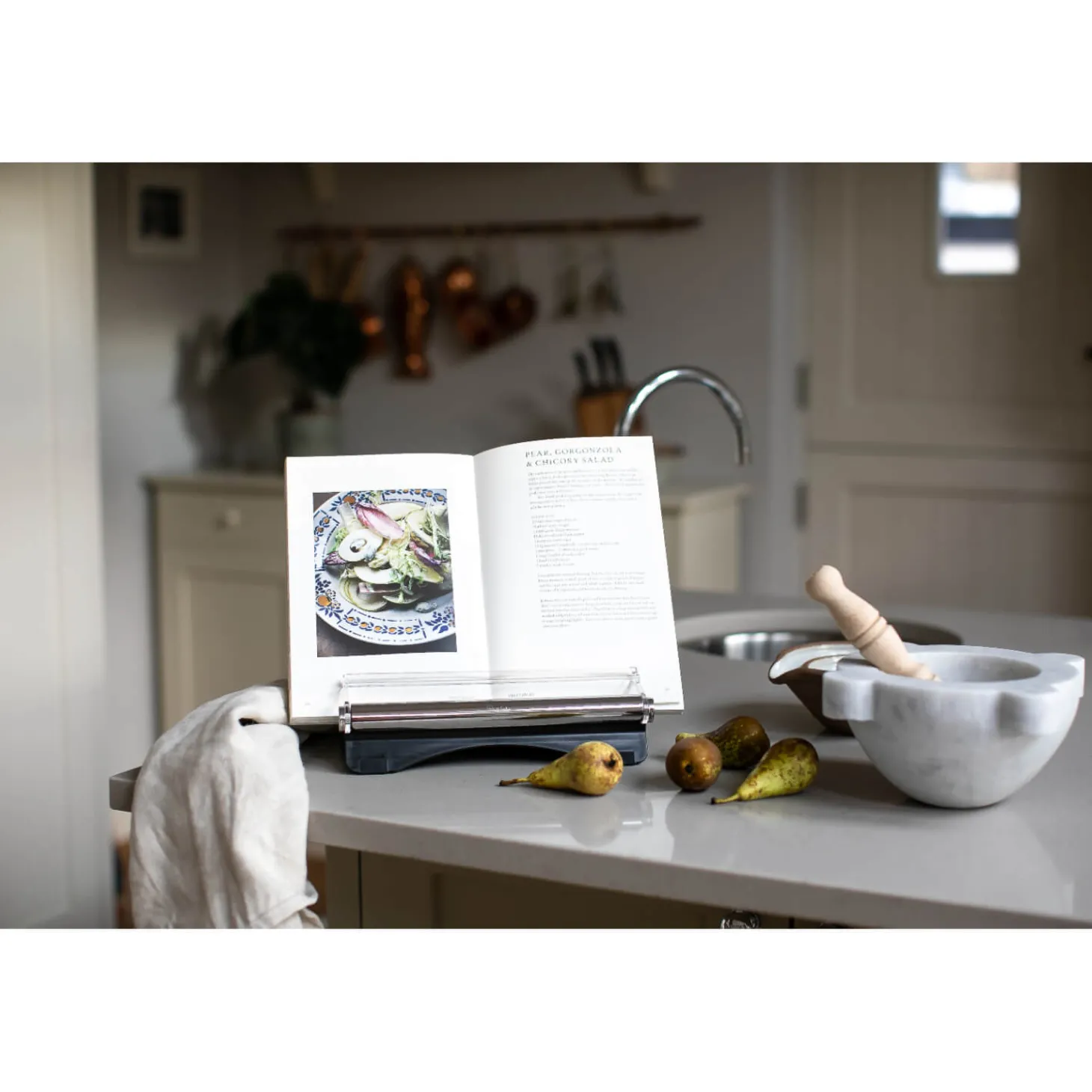 Robert Welch Signature Stainless Steel Cookbook & Tablet Stand
