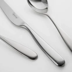 Robert Welch Stanton Bright Stainless Steel Cutlery Set - 56 Piece