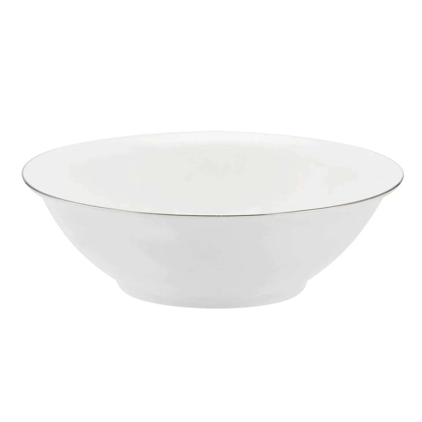Royal Worcester Serendipity Platinum Cereal Bowl - White