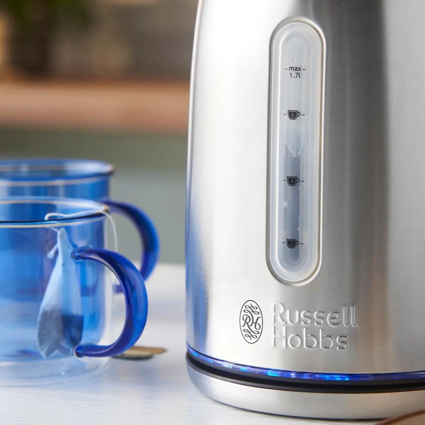 Russell Hobbs Buckingham 1.7 Litre Jug Kettle - Brushed Stainless Steel