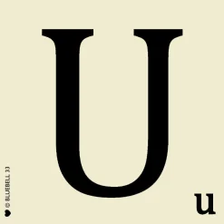 Scrabble Letter U Coaster