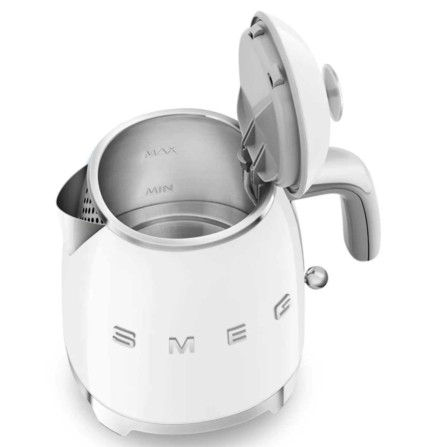 Smeg Mini Kettle & 2 Slice Toaster Set - White