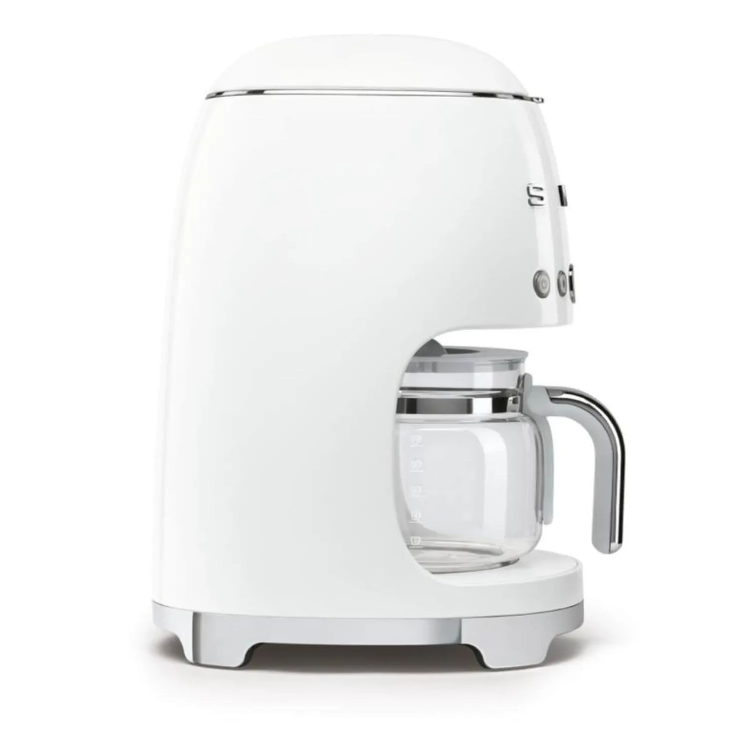 Smeg 50's Style Retro DCF02 Drip Filter Coffee Machine - White