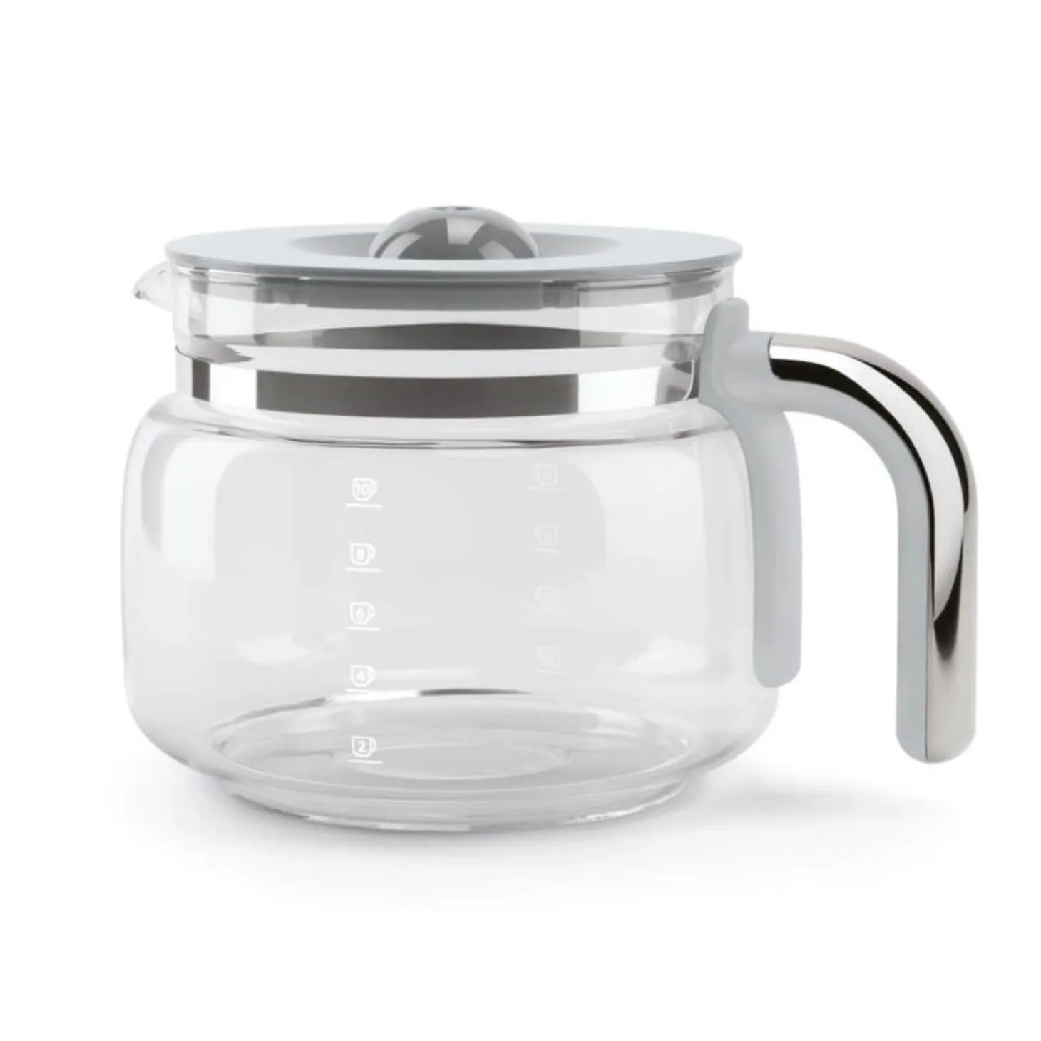Smeg 50's Style Retro DCF02 Drip Filter Coffee Machine - White