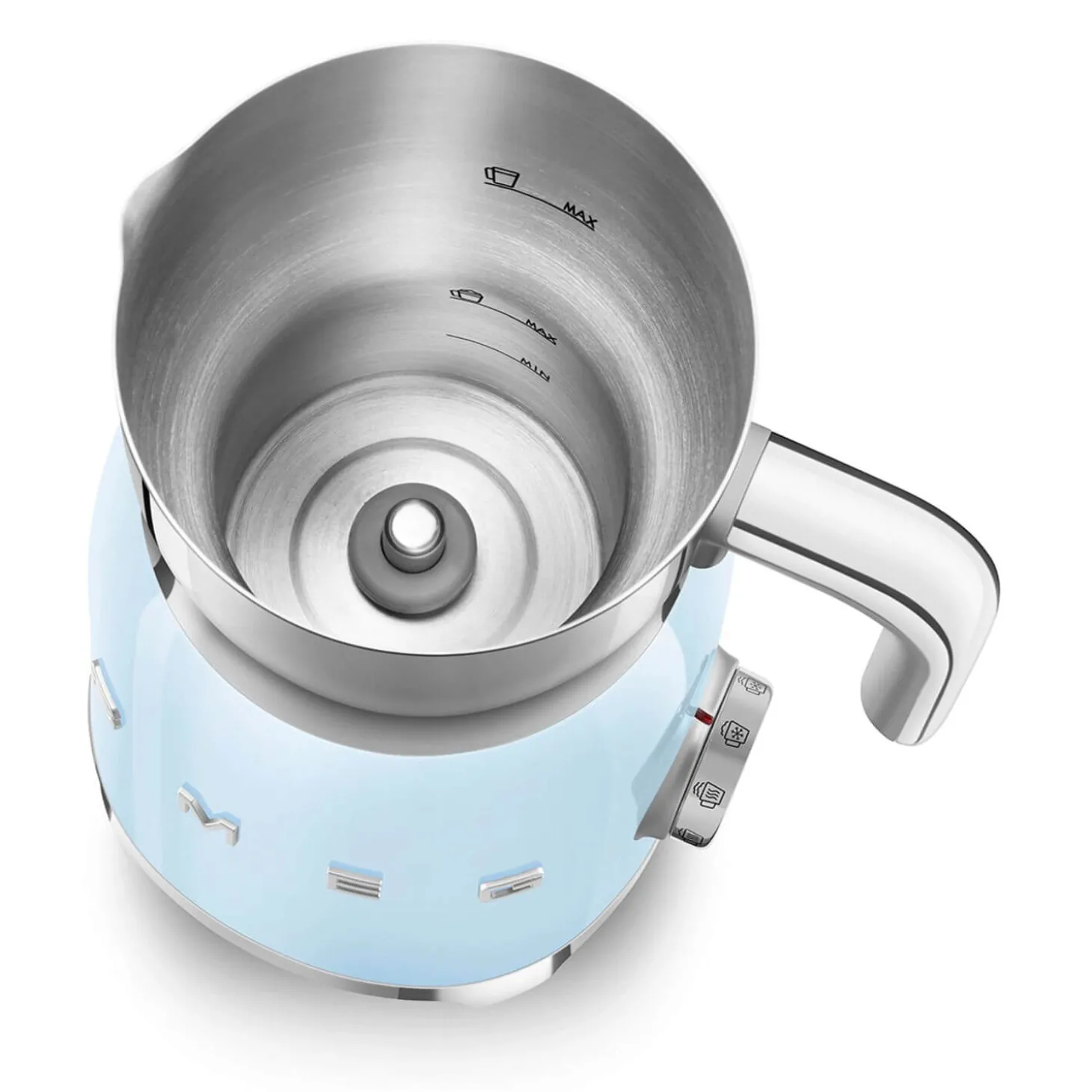 Smeg 50's Style Retro MFF11 Milk Frother - Pastel Blue