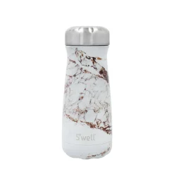 S'well 470ml Traveler Reusable Water Bottle - Calacatta Gold