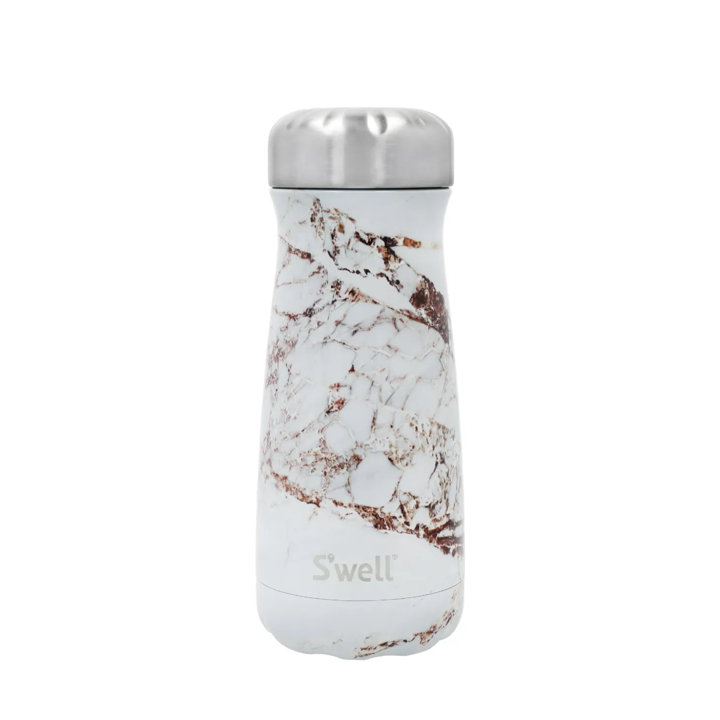 S'well 470ml Traveler Reusable Water Bottle - Calacatta Gold