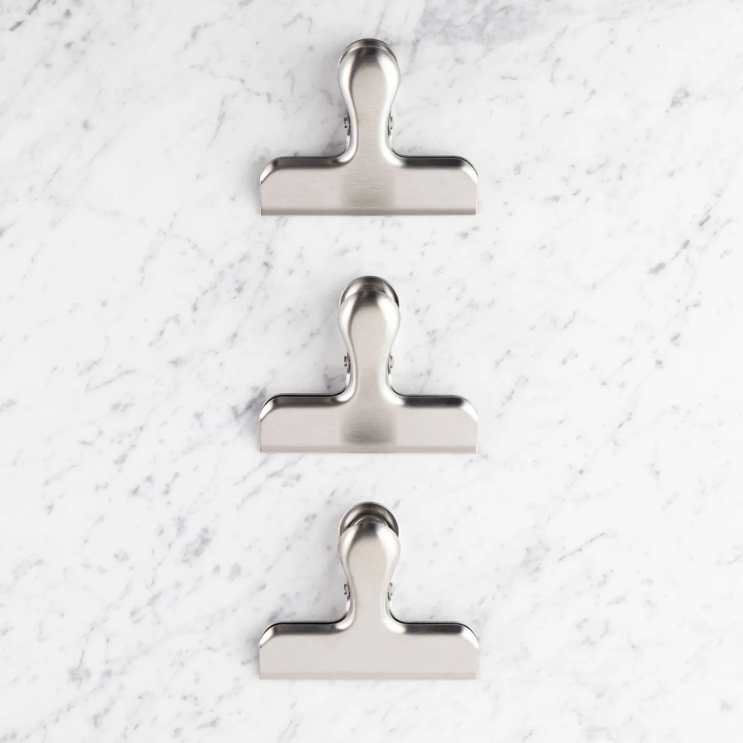 Taylor's Eye Witness 3 Piece Medium Bag Clip Set - Stainless Steel
