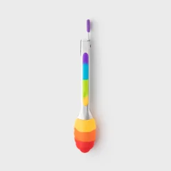 Taylor's Eye Witness Stainless Steel Silicone Mini Tongs - Rainbow