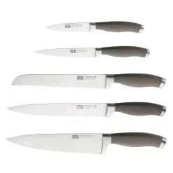 Taylor's Eye Witness Syracuse 13cm Serrated Utility Knife - Earth Grey