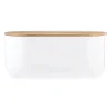Typhoon Eden Carbon Steel Bread Storage Container - White