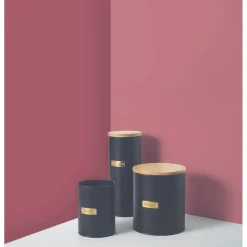 Typhoon Living Tea Canister - Otto Black