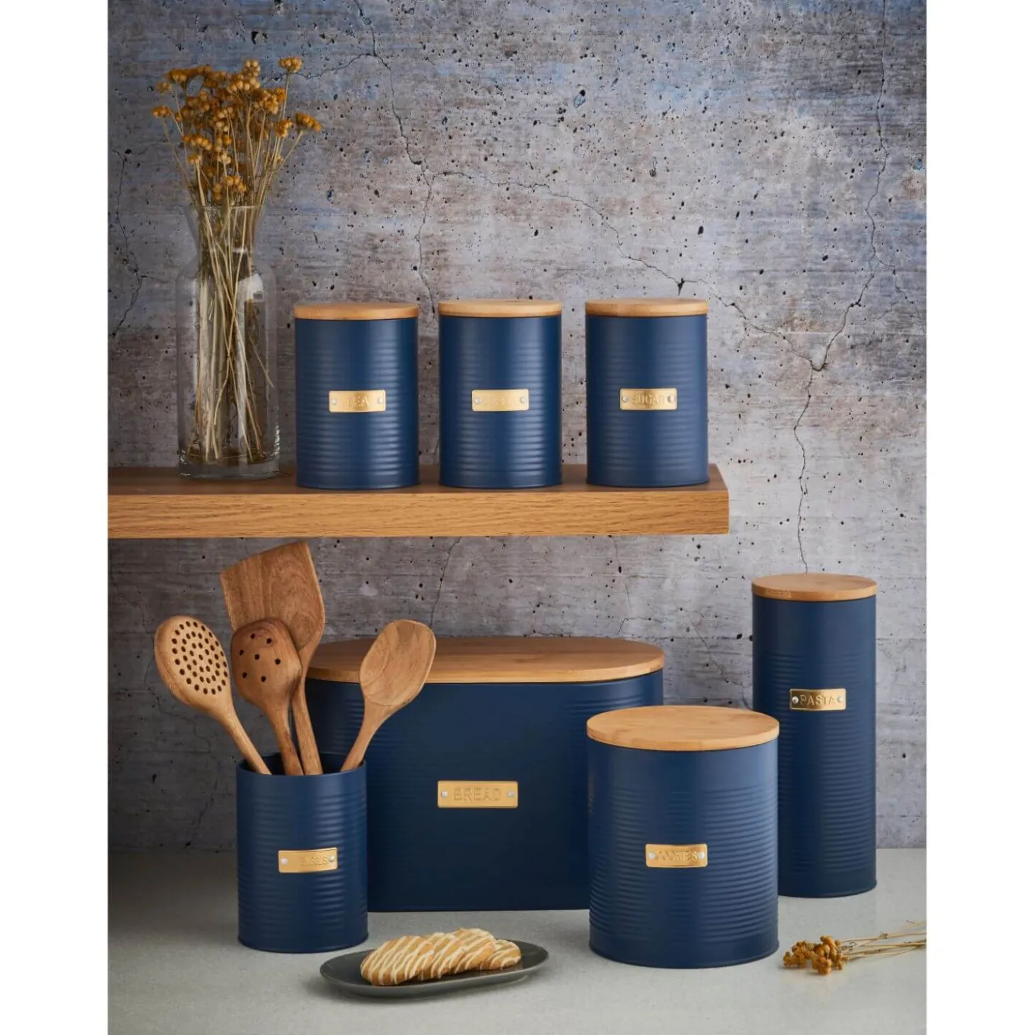 Typhoon Living Utensil Pot - Otto Navy
