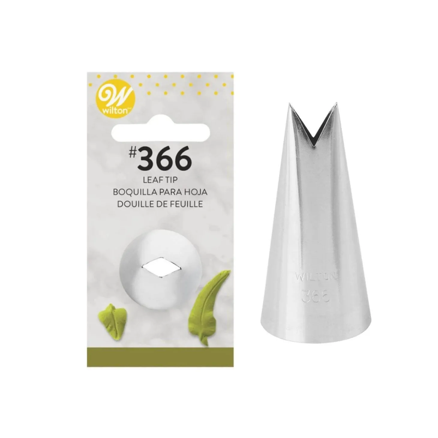 Wilton Large Leaf Piping Nozzle - Tip No.366