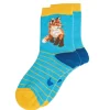 Wrendale Designs By Hannah Dale Childrens 9 to 12 Bamboo Socks - Born To Be Wild