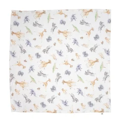 Wrendale Designs by Hannah Dale Little Wren 100% Cotton Muslin Gift Set - Little Savannah
