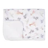 Wrendale Designs by Hannah Dale Little Wren Baby Blanket - Little Savannah - African Animals