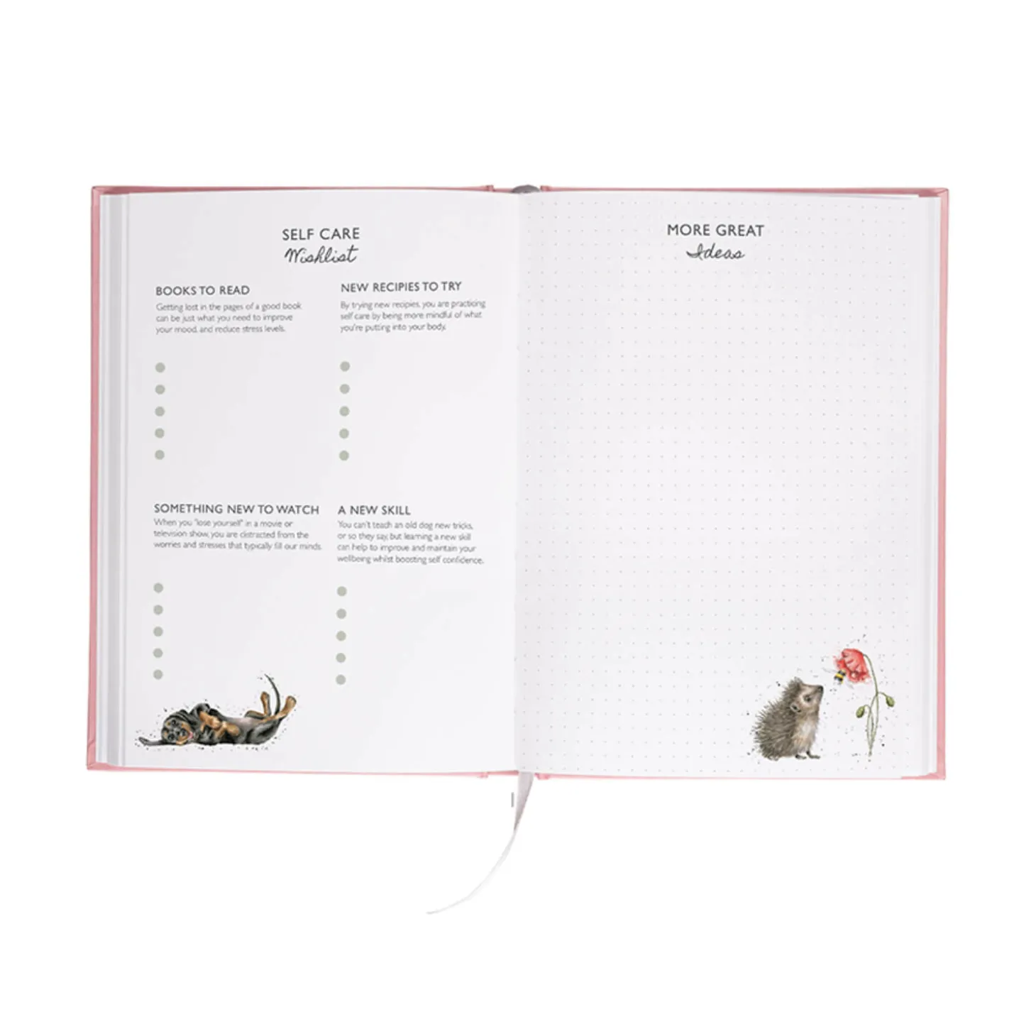 Wrendale Designs by Hannah Dale Feel Good Journal - Little Whispers Mouse