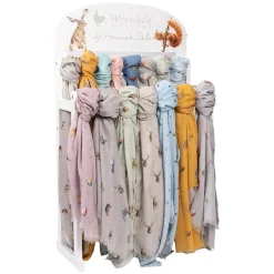 Wrendale Designs by Hannah Dale Scarf - Fluttery Fabulous