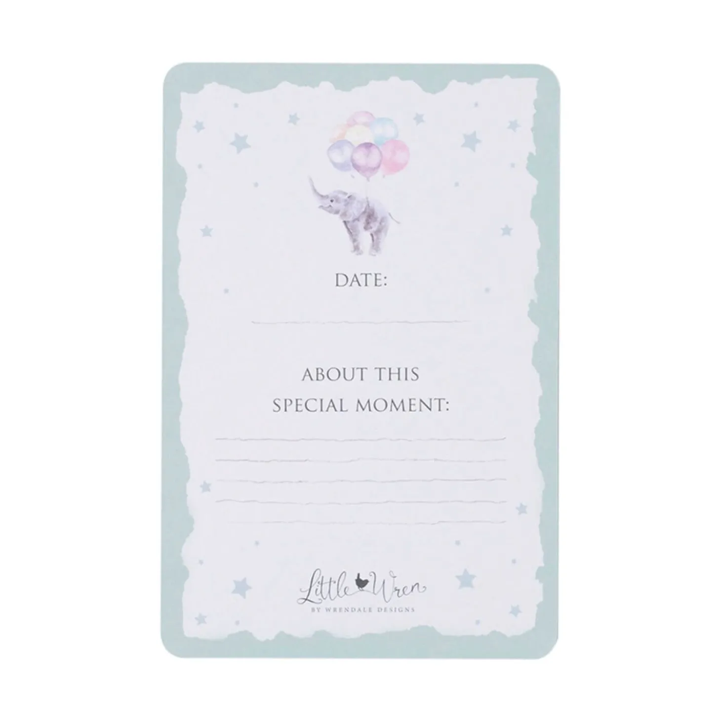 Wrendale Designs by Hannah Dale Little Wren Milestone Cards