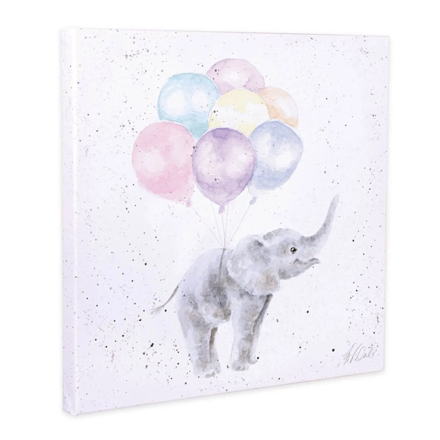 Wrendale Designs by Hannah Dale Little Wren Small Canvas - Up And Away