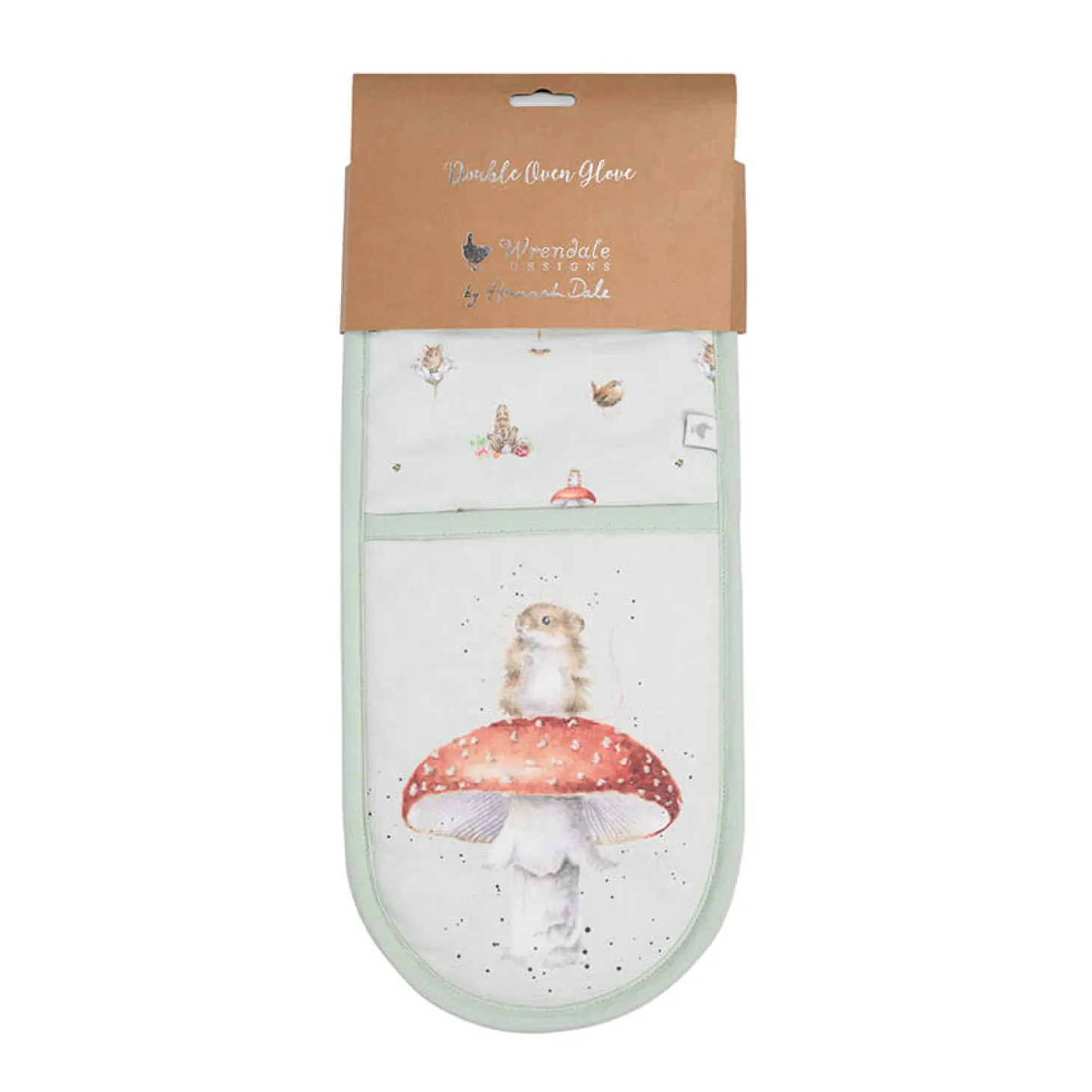 Wrendale Designs by Hannah Dale Double Oven Glove - Garden Friends