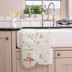 Wrendale Designs by Hannah Dale 100% Cotton Tea Towel - Garden Friends