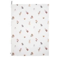 Wrendale Designs by Hannah Dale 100% Cotton Tea Towel - Woodlanders