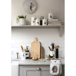 Wrendale Designs by Hannah Dale Wall Clock - Hedgehog