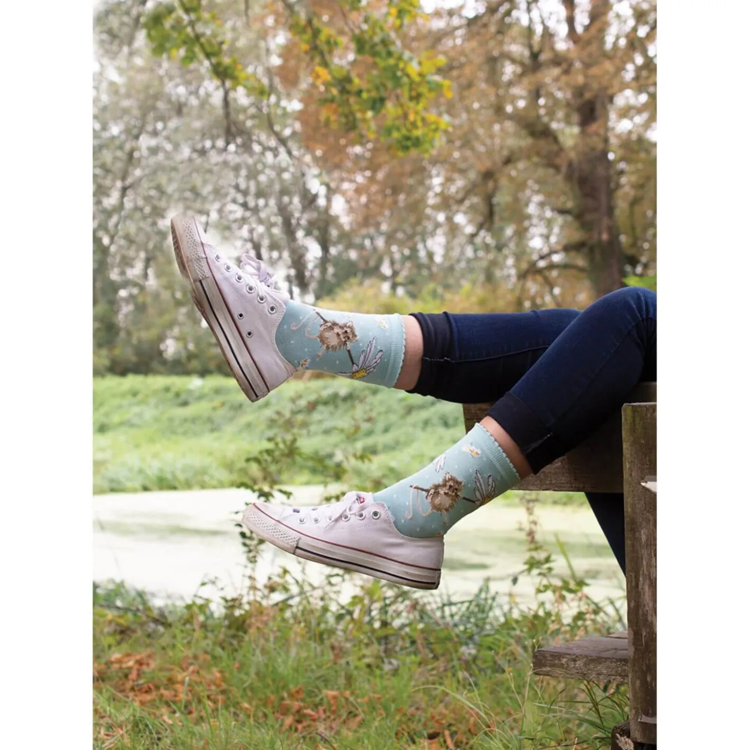 Wrendale Designs Socks - Flowers