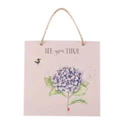 Wrendale Designs Wooden Plaque - BeeYouTiful