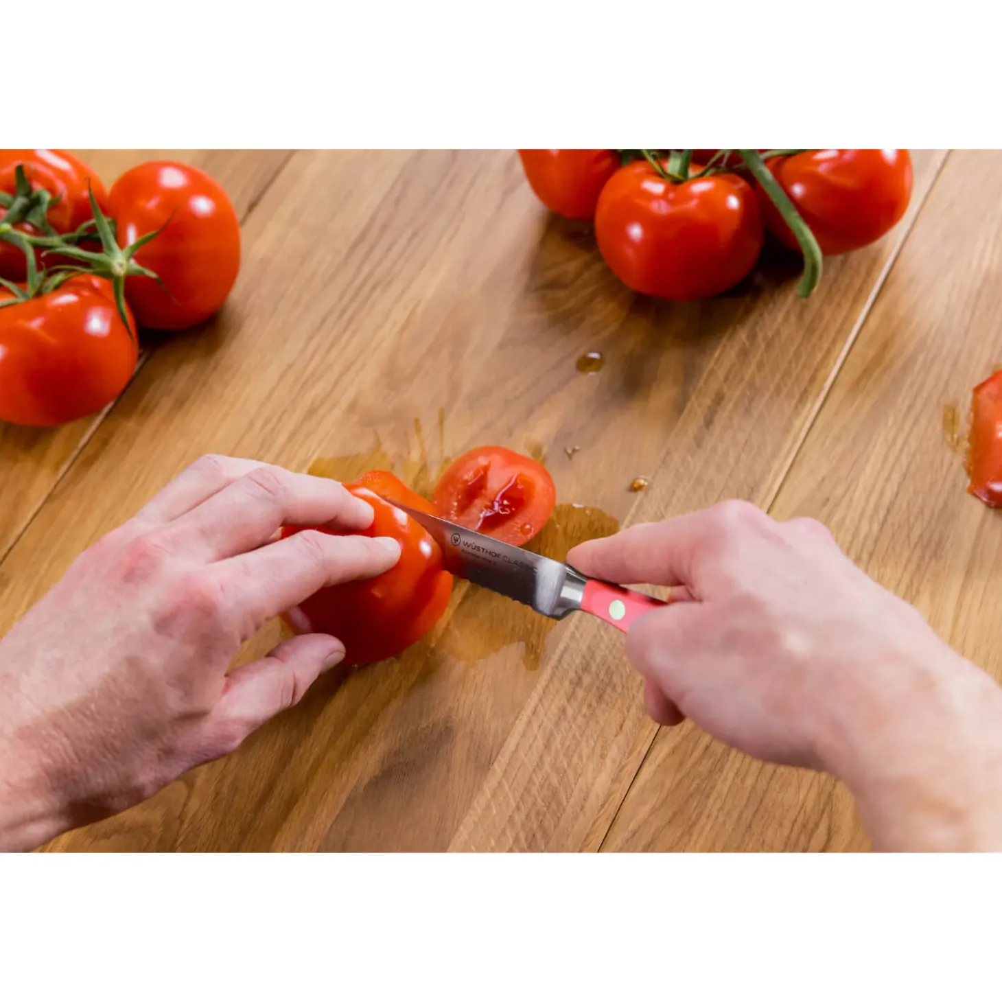Wusthof Classic 16cm Chefs Knife - Coral Peach