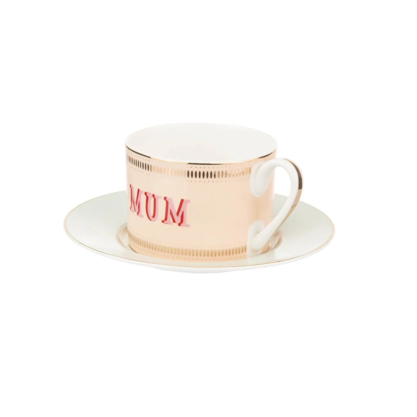 Yvonne Ellen Fine China Teacup & Saucer - Mum