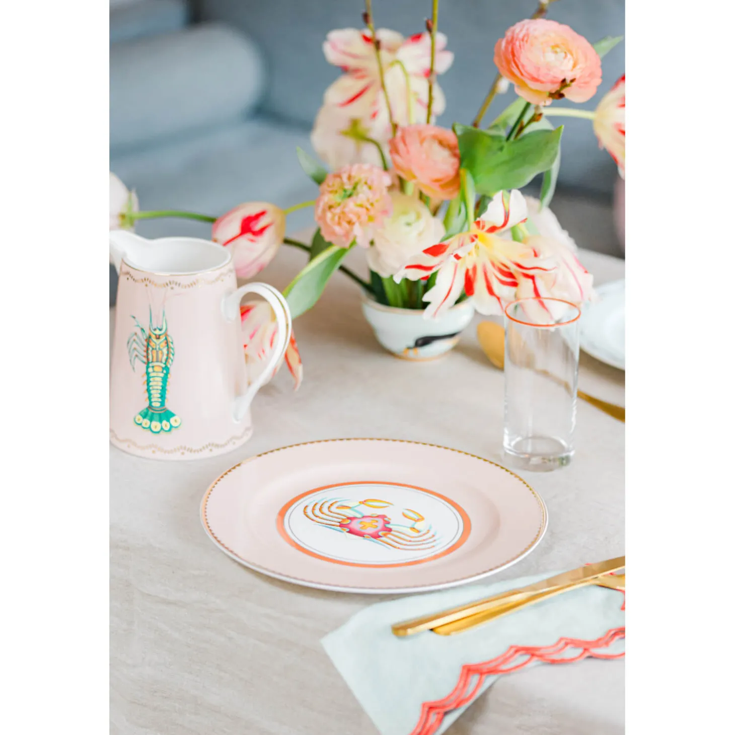 Yvonne Ellen Large Jug - Lobster