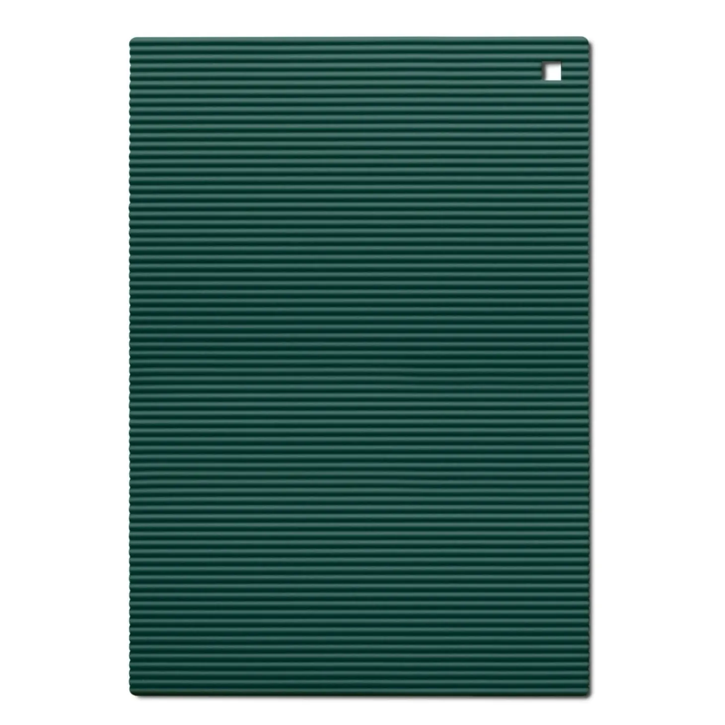 Zeal Jumbo Rectangular Silicone Trivet Mat - Forest Green