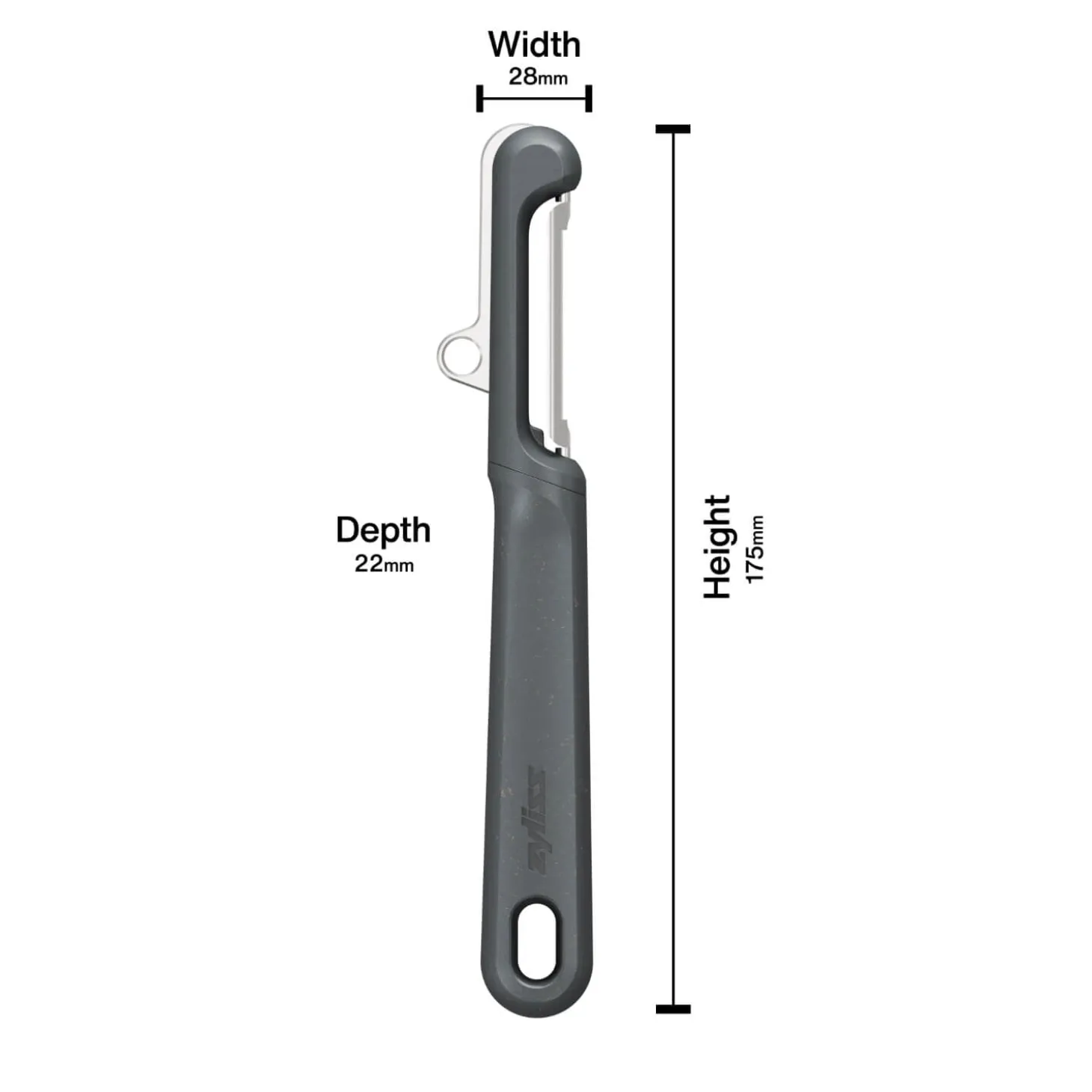 Zyliss Eco Handle Swivel Peeler